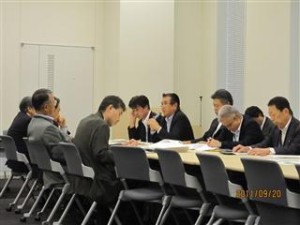 20110920 中小企業政策推進議連
