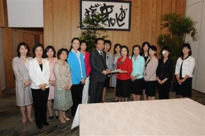 20110915 野田総理へ申し入れ